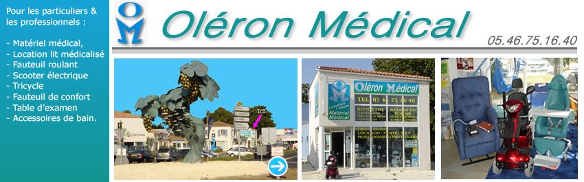 Oléron Médical : matériel médical